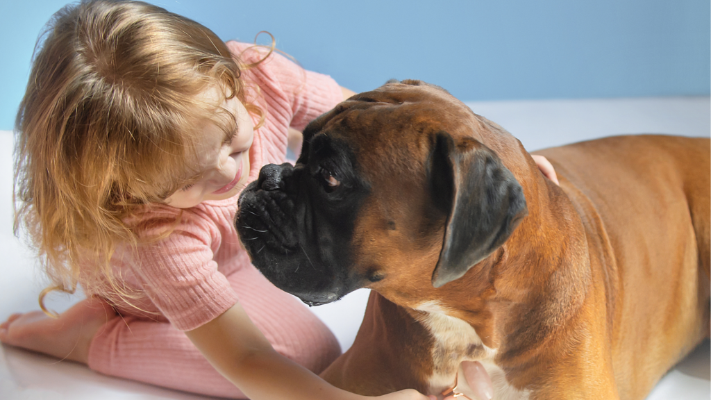 Dítě a pes